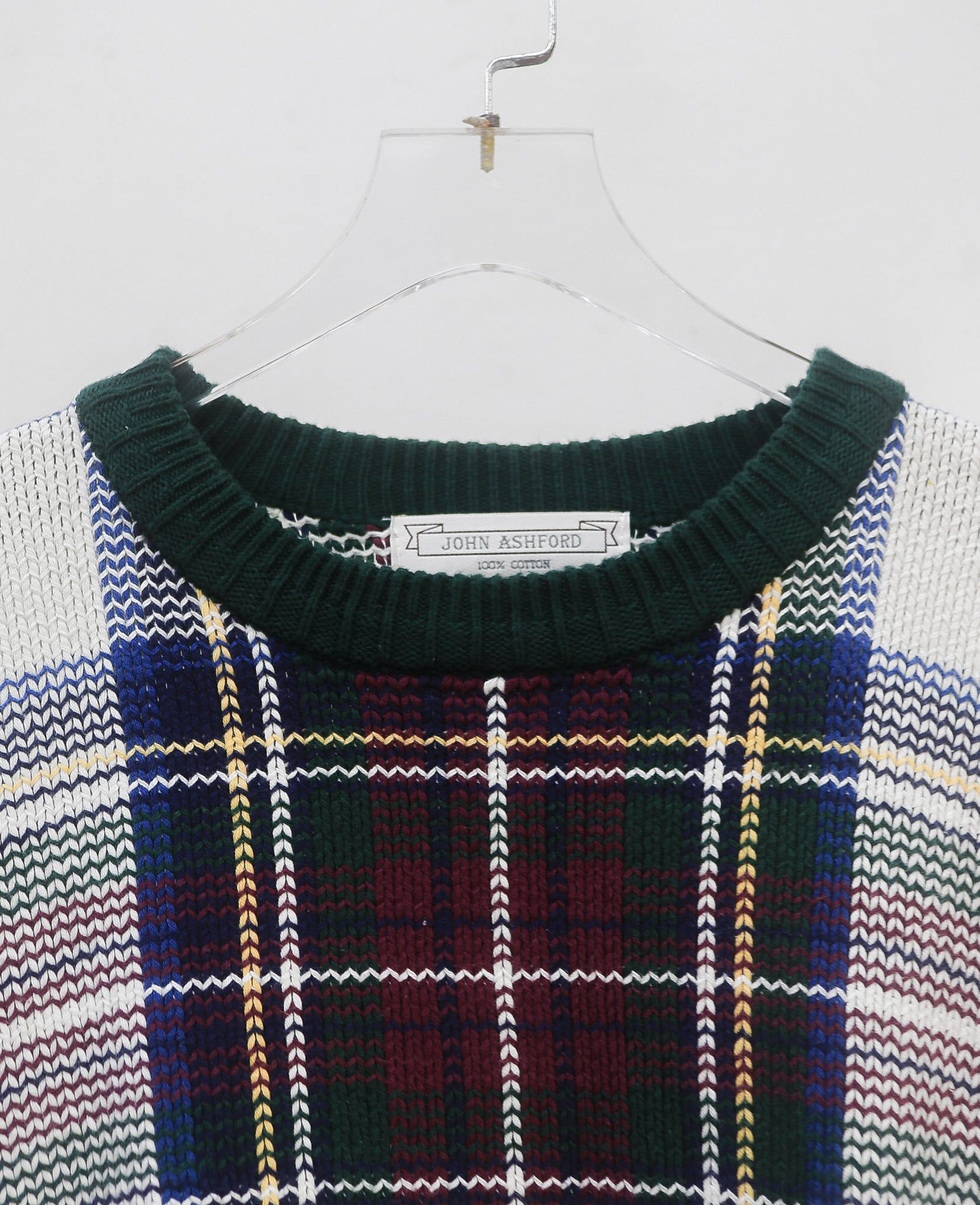  10.06.24 - VTG KNIT SWEATSHIRT - JOHN ASHFORD 