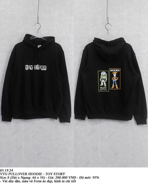  03.19.24 - VTG PULLOVER HOODIE - TOY STORY 