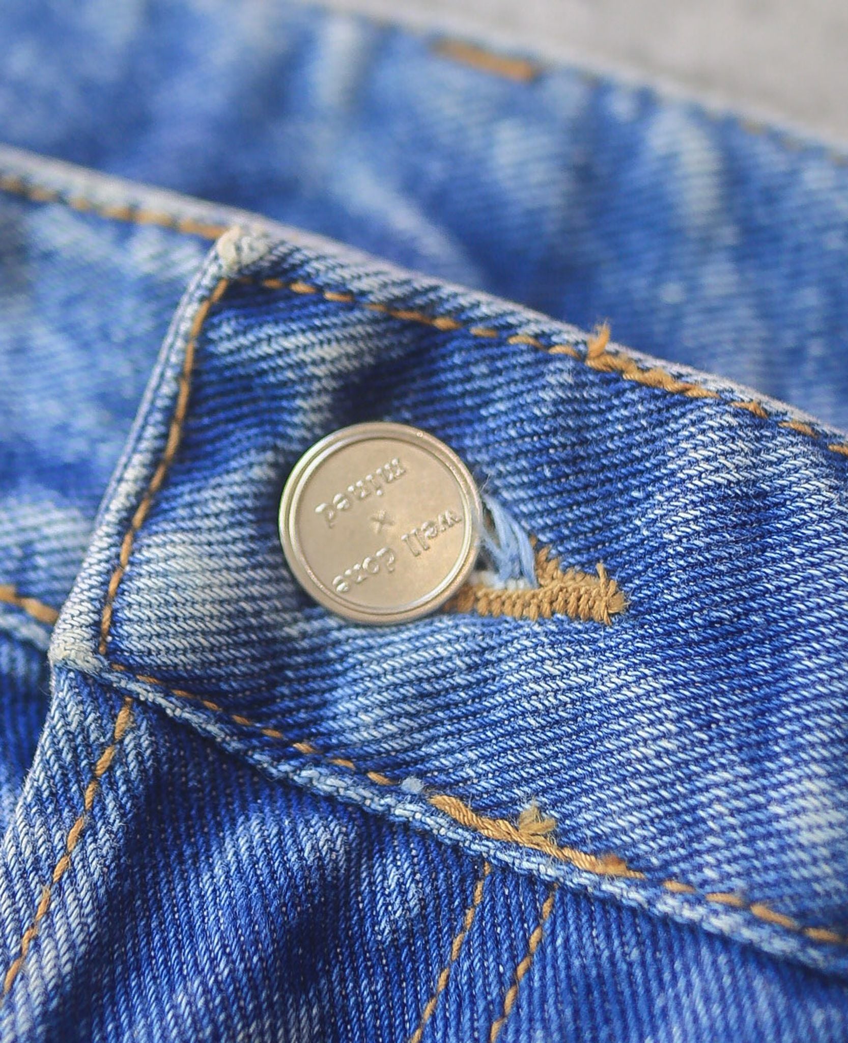  10.09.24 - VTG SELVEDGE DENIM PANTS - WELL DONE X MINED 
