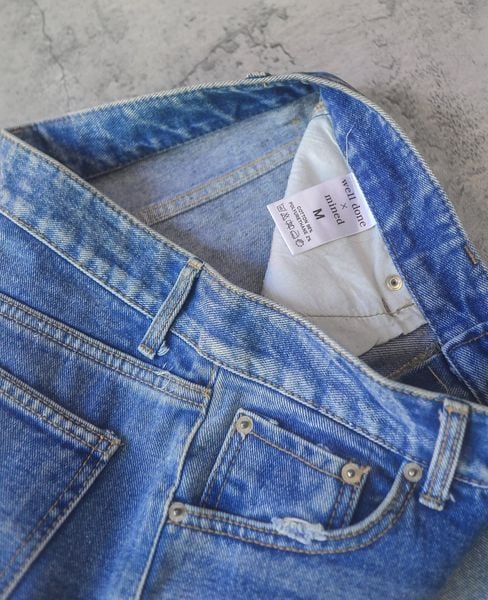  10.09.24 - VTG SELVEDGE DENIM PANTS - WELL DONE X MINED 