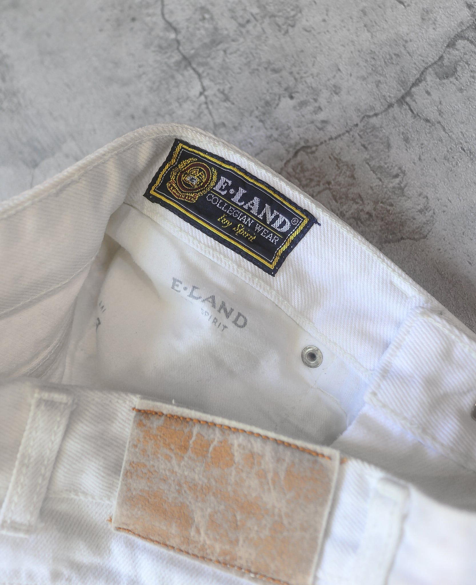  10.09.24 - VTG RELAXED FIT DENIM PANTS - E-LAND 