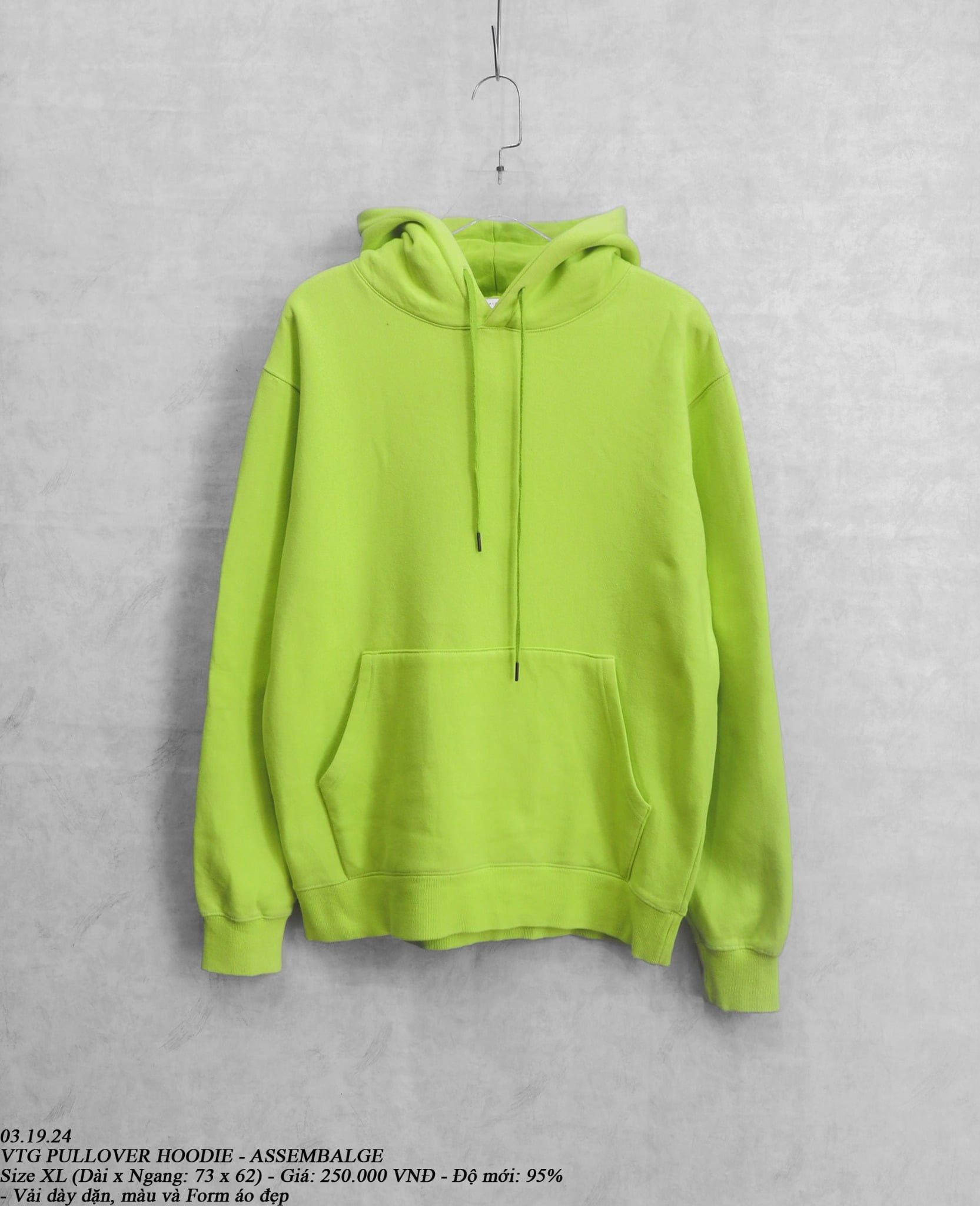  03.19.24 - VTG PULLOVER HOODIE - ASSEMBALGE 