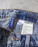  10.09.24 - VTG DESTROYED DENIM PANTS - H&M DIVIDED 