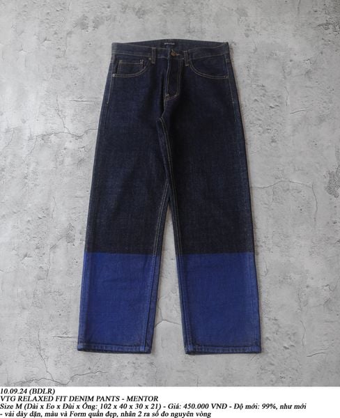  10.09.24 - VTG RELAXED FIT DENIM PANTS - MENTOR 