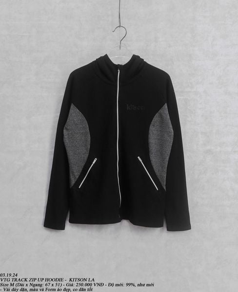  03.19.24 - VTG TRACK ZIP UP HOODIE - KITSON LA 