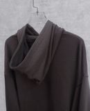  03.19.24 - VTG CROPPED PULLOVER HOODIE - MOCA 