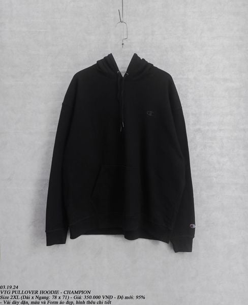  03.19.24 - VTG PULLOVER HOODIE - CHAMPION 