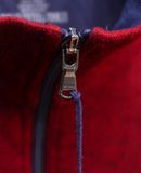  03.21.24 - VTG OVERSIZED ZIP NECK FLEECE SWEATSHIRT - IZOD 