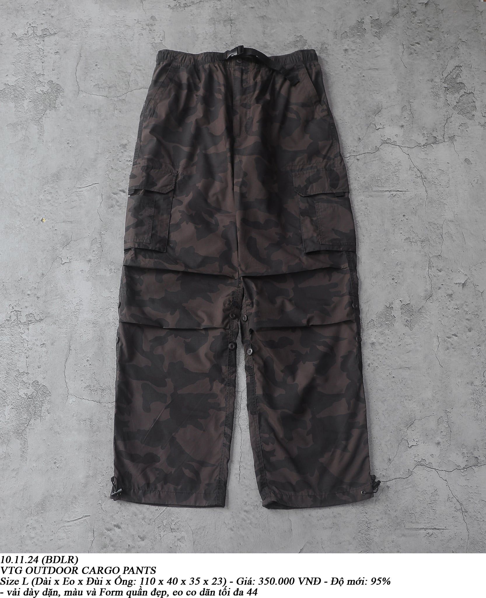  10.11.24 - VTG OUTDOOR CARGO PANTS 
