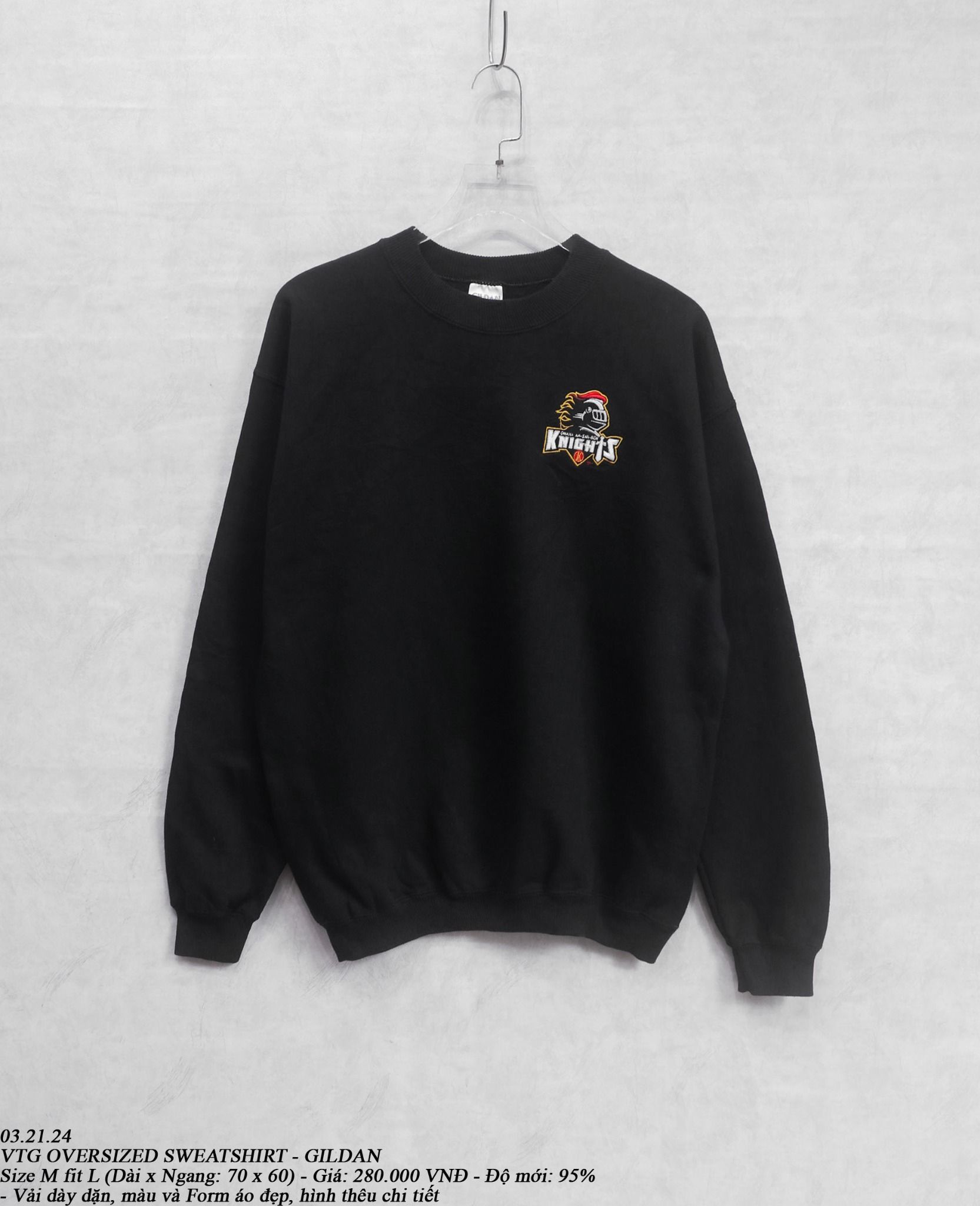  03.21.24 - VTG OVERSIZED SWEATSHIRT - GILDAN 