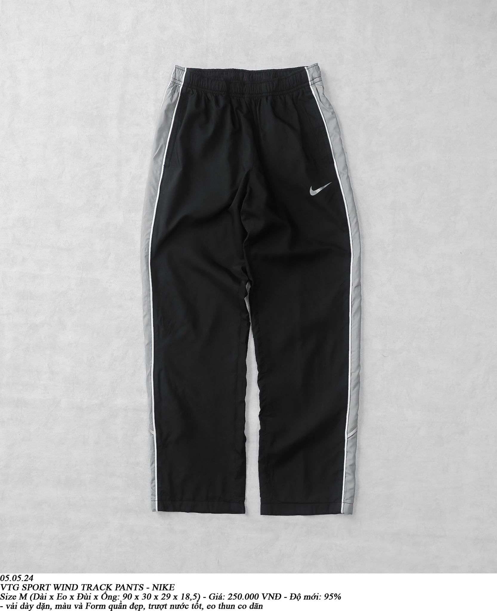  05.05.24 - VTG SPORT WIND TRACK PANTS - NIKE 