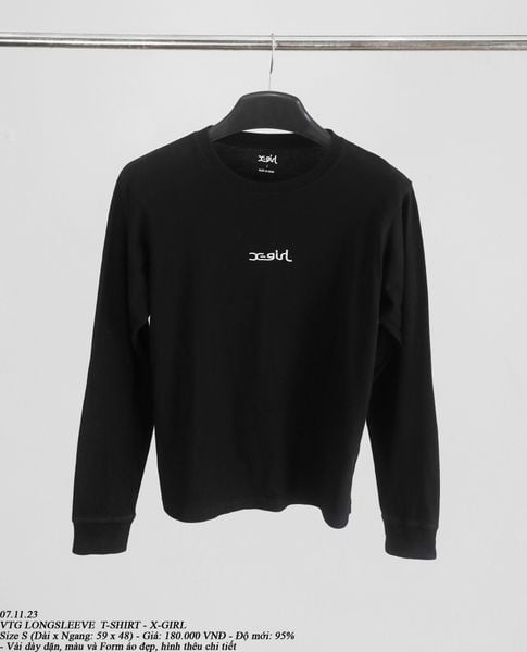  07.11.23 - VTG LONGSLEEVE SHIRT - X-GIRL 