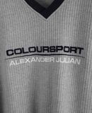  07.11.23 - VTG KNIT LONGSLEEVE SHIRT - COLOUR SPORT ALEXANDER JULIAN 