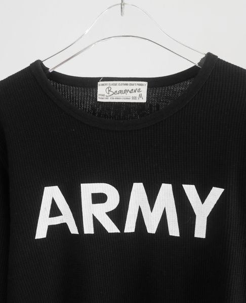  07.11.23 - VTG WAFFLE LONGSLEEVE SHIRT - BEAUMERE 