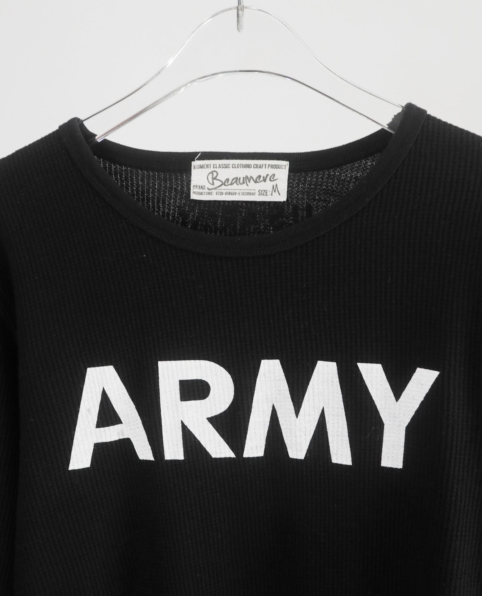  07.11.23 - VTG WAFFLE LONGSLEEVE SHIRT - BEAUMERE 