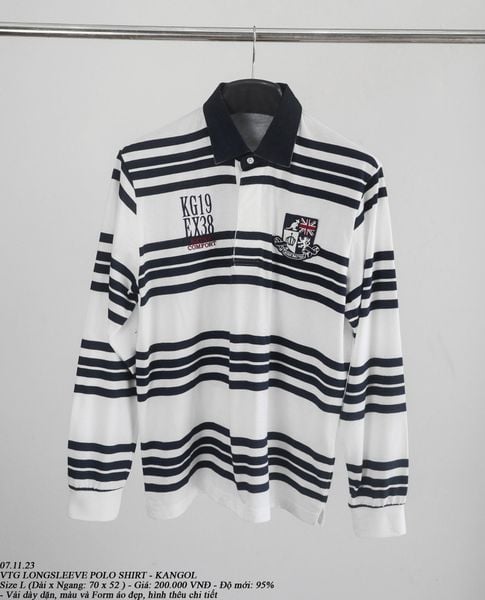  07.11.23 - VTG LONGSLEEVE SHIRT - KANGOL 