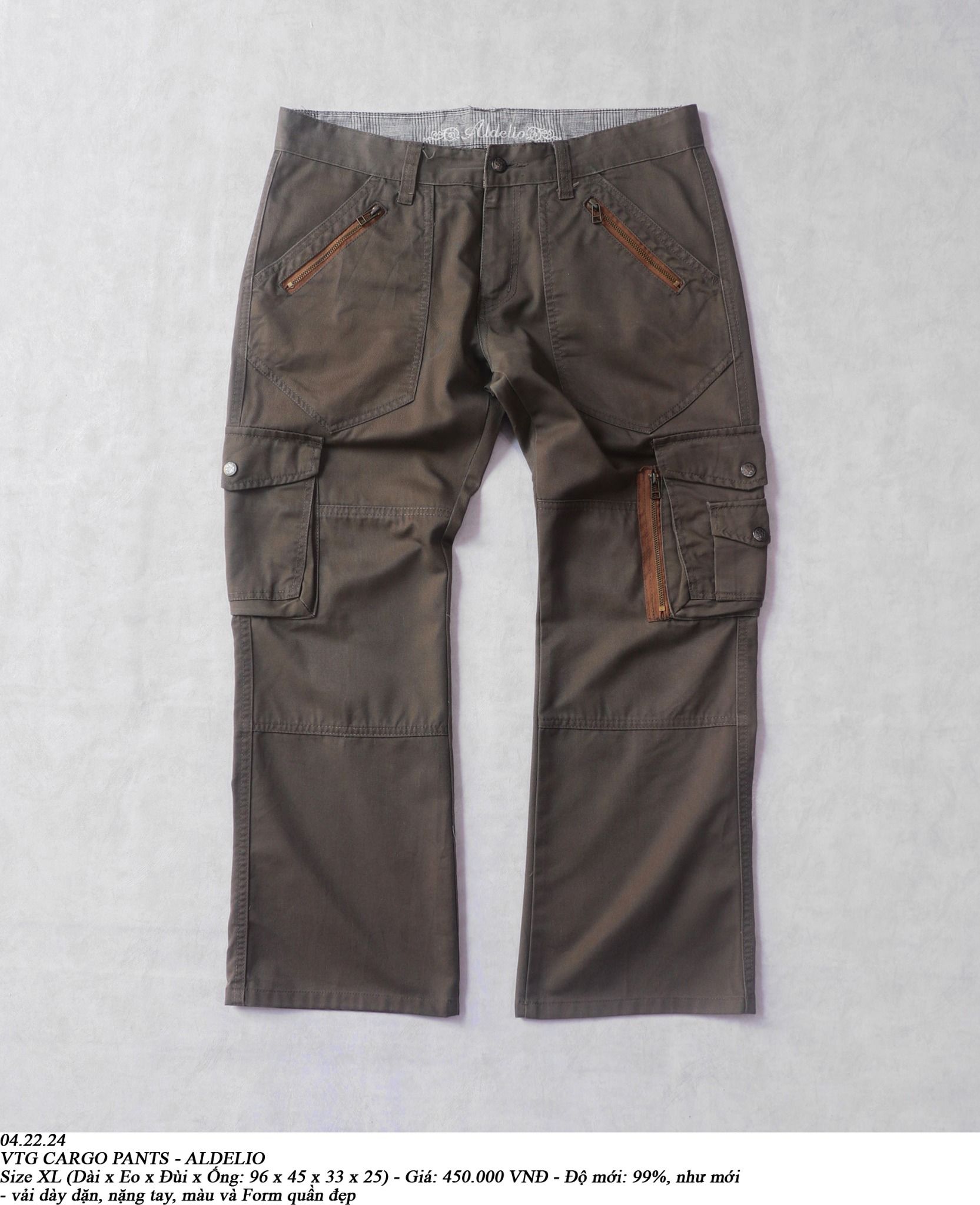  04.22.24 - VTG CARGO PANTS - ALDELIO 