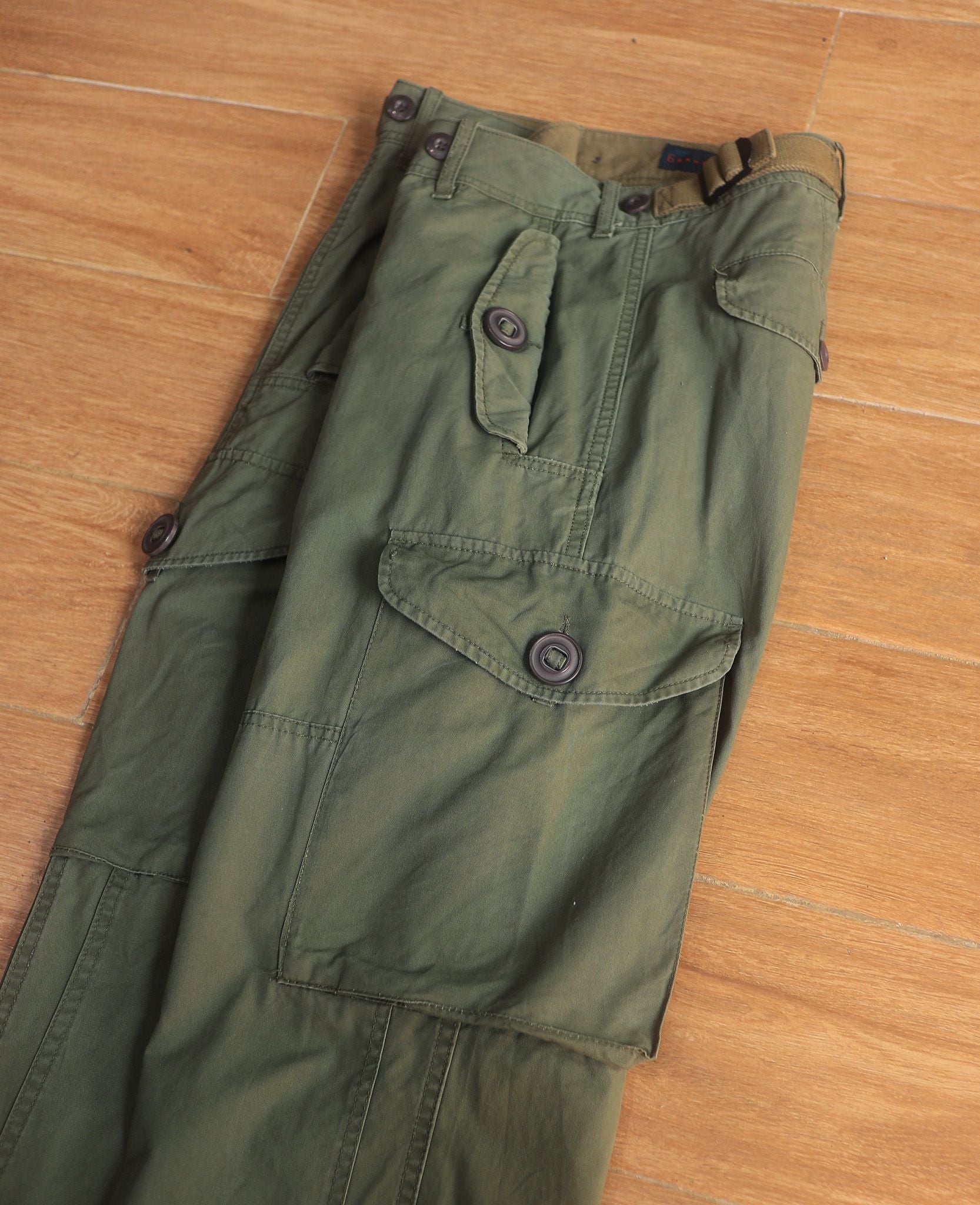  10.23.24 - VTG CARGO PANTS - 6RAGEBLUE 