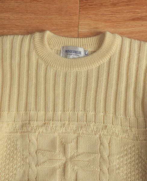  10.24.24 - VTG KNIT SWEATSHIRT - WINDERMERE 