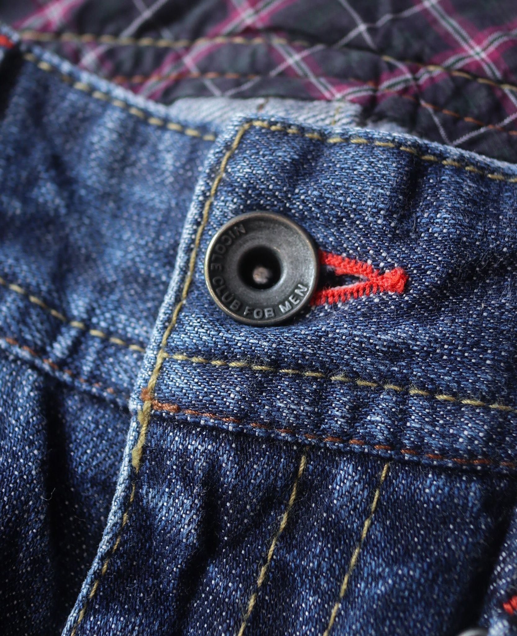  04.23.24 - VTG WESTERN DENIM PANTS - NICOLE CLUB FOR MAN 