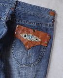  04.23.24 - VTG WESTERN DENIM PANTS - NICOLE CLUB FOR MAN 