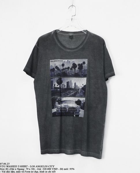  07.06.23 - VTG WASHED T-SHIRT - LOS ANGELES  CITY 