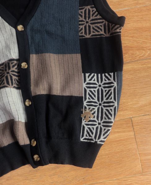  10.24.24 - VTG KNIT VEST - DESCENTE 