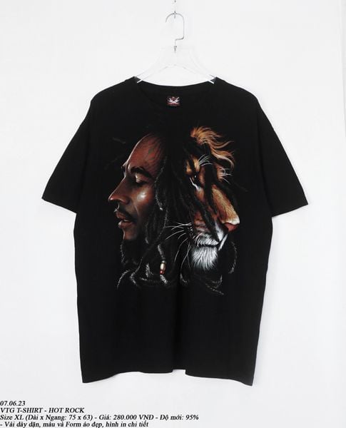  07.06.23 - VTG T-SHIRT - HOT ROCK 