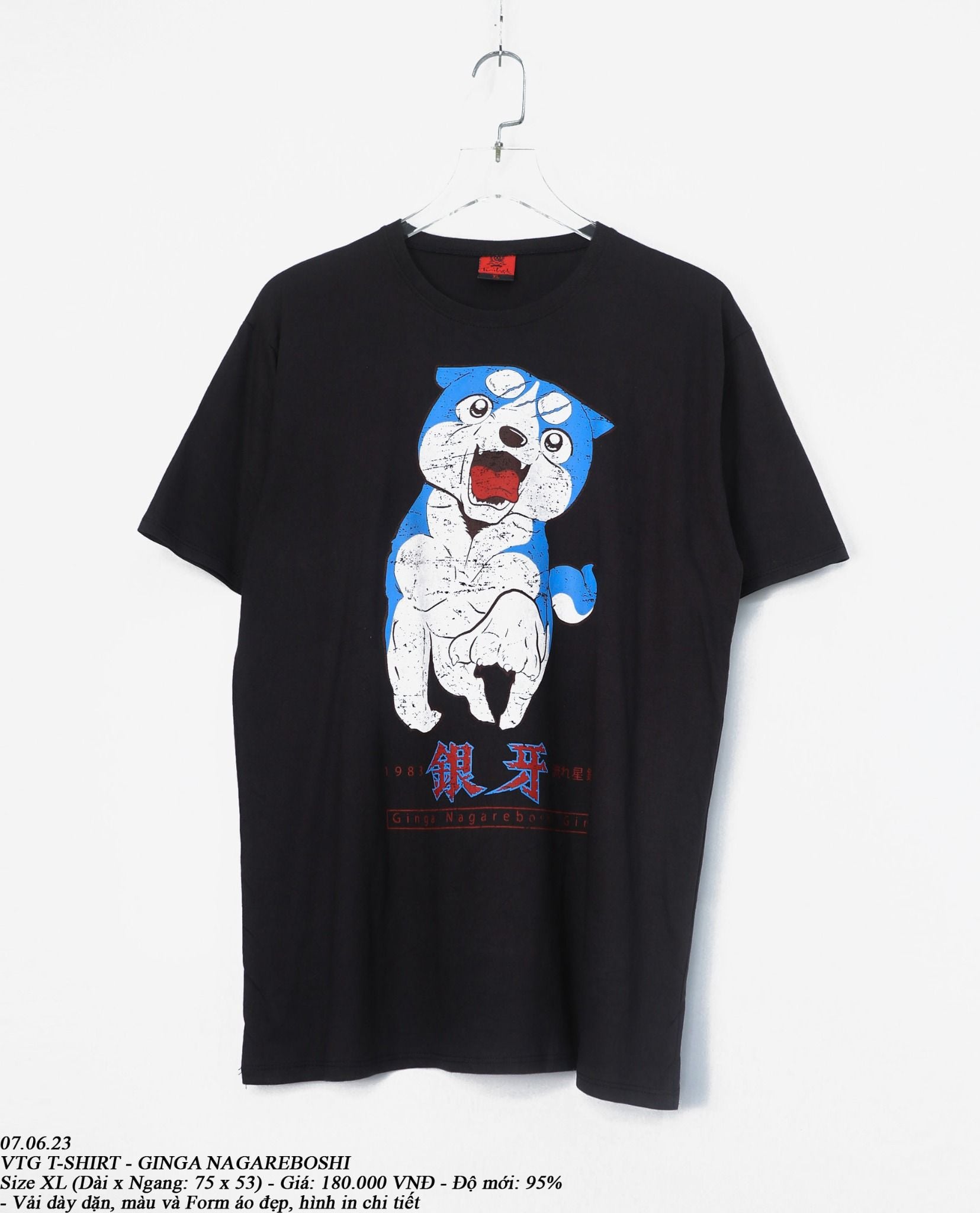  07.06.23 - VTG T-SHIRT - GINGA NAGAREBOSHI 