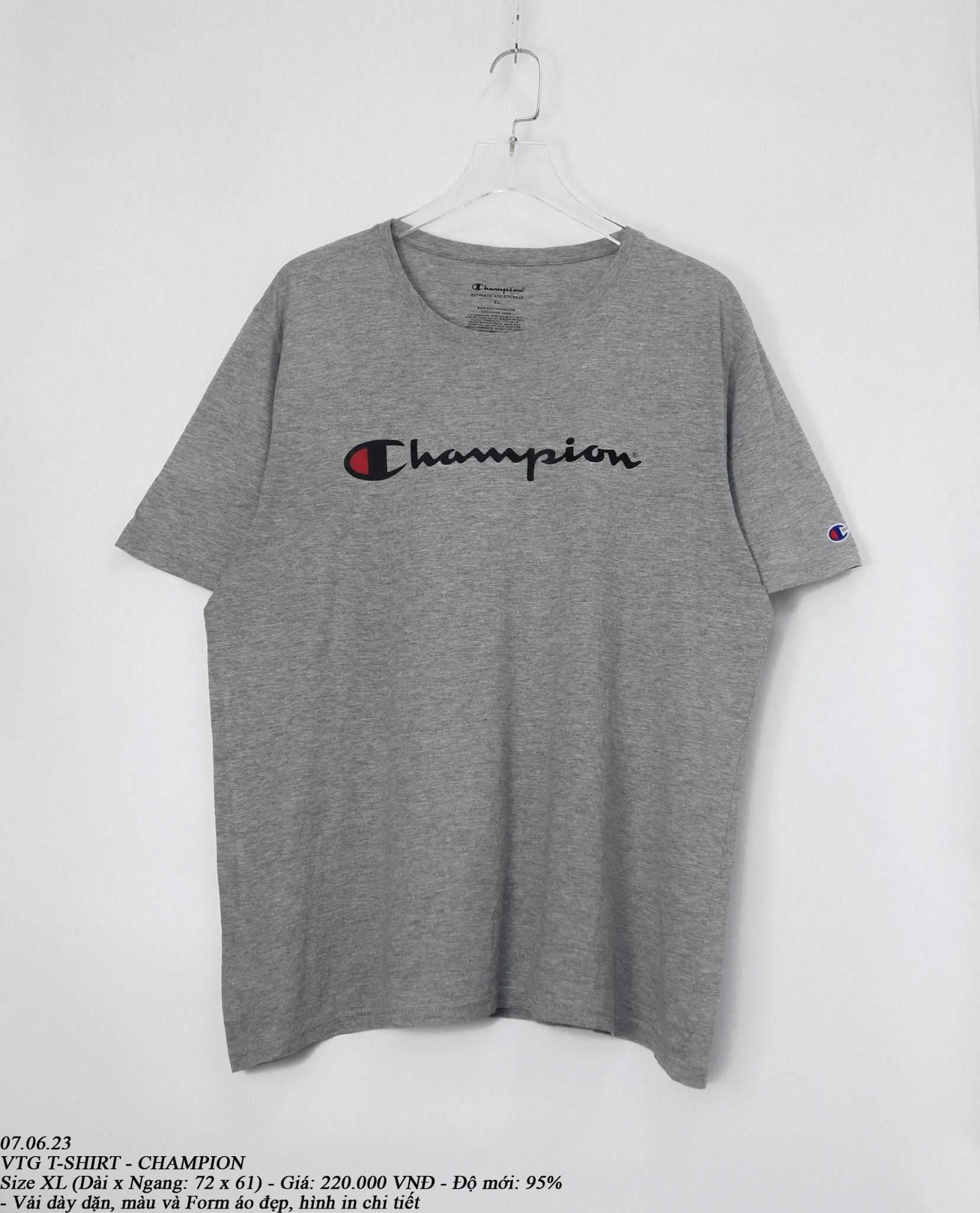  07.06.23 - VTG T-SHIRT - CHAMPION 