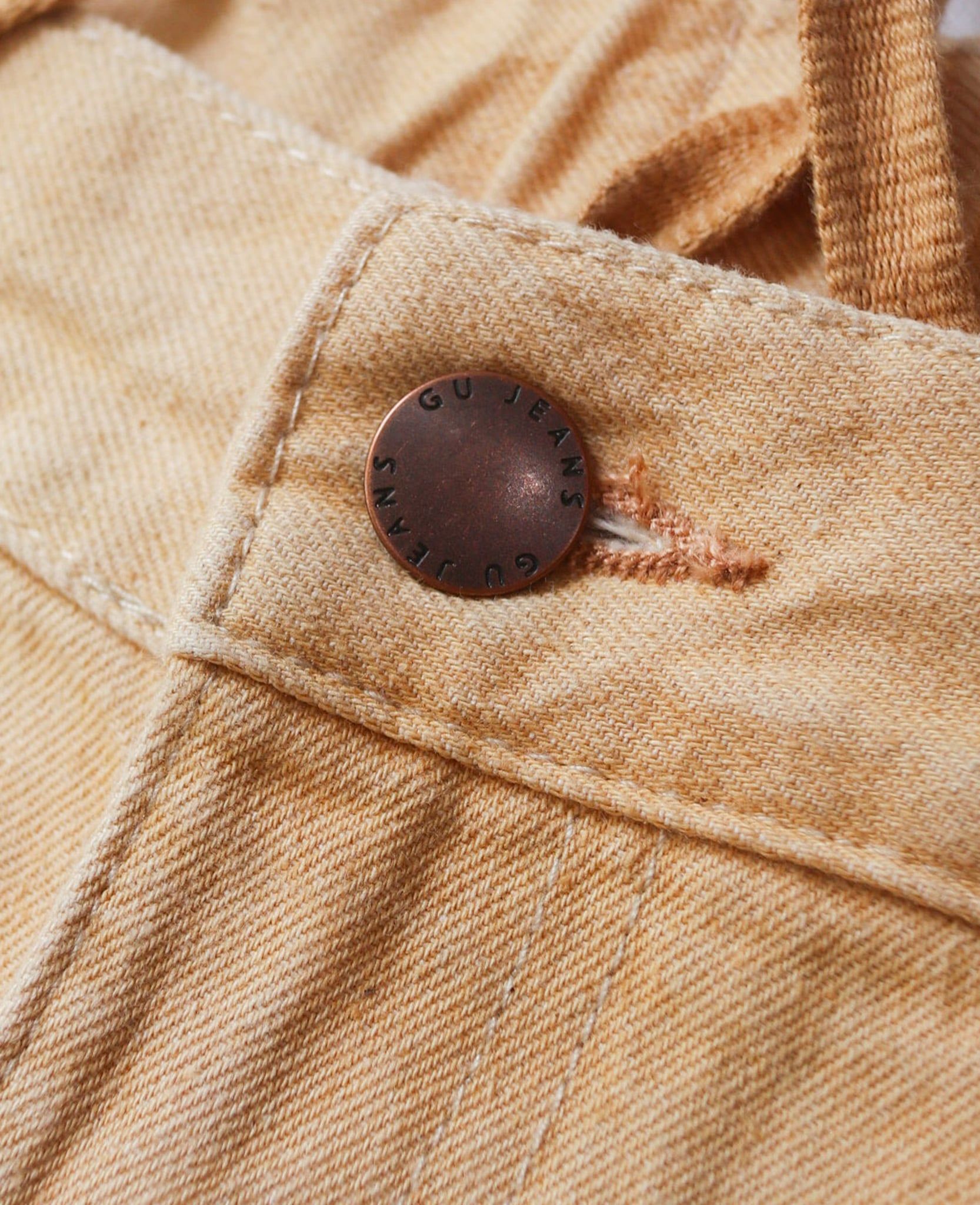  04.24.24 - VTG CURVE BAGGY DENIM PANTS - GU by UNIQLO 