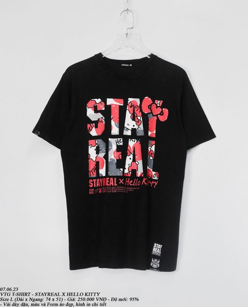  07.06.23 - VTG T-SHIRT - STAYREAL X HELLO KITTY 