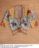  10.08.24 - VTG BLANKET CAPE JACKET - LEV MAGRAM COLLECTION NEW YORK 