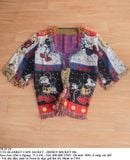  10.08.24 - VTG BLANKET CAPE JACKET - DISNEY MICKEY 90s 