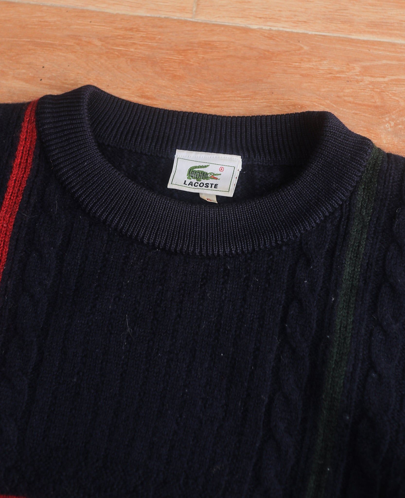  10.24.24 - VTG KNIT SWEATSHIRT - LACOSTE 