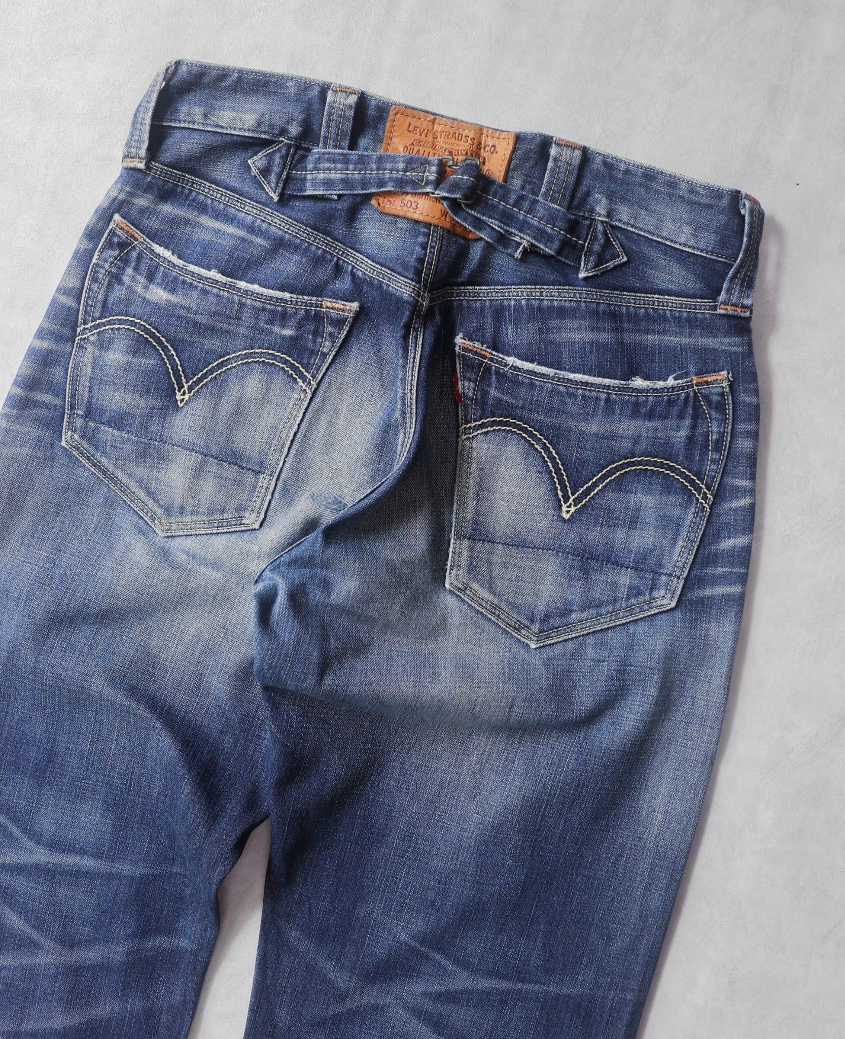  04.24.24 - VTG DENIM PANTS - LEVI'S CLASSIC 503 