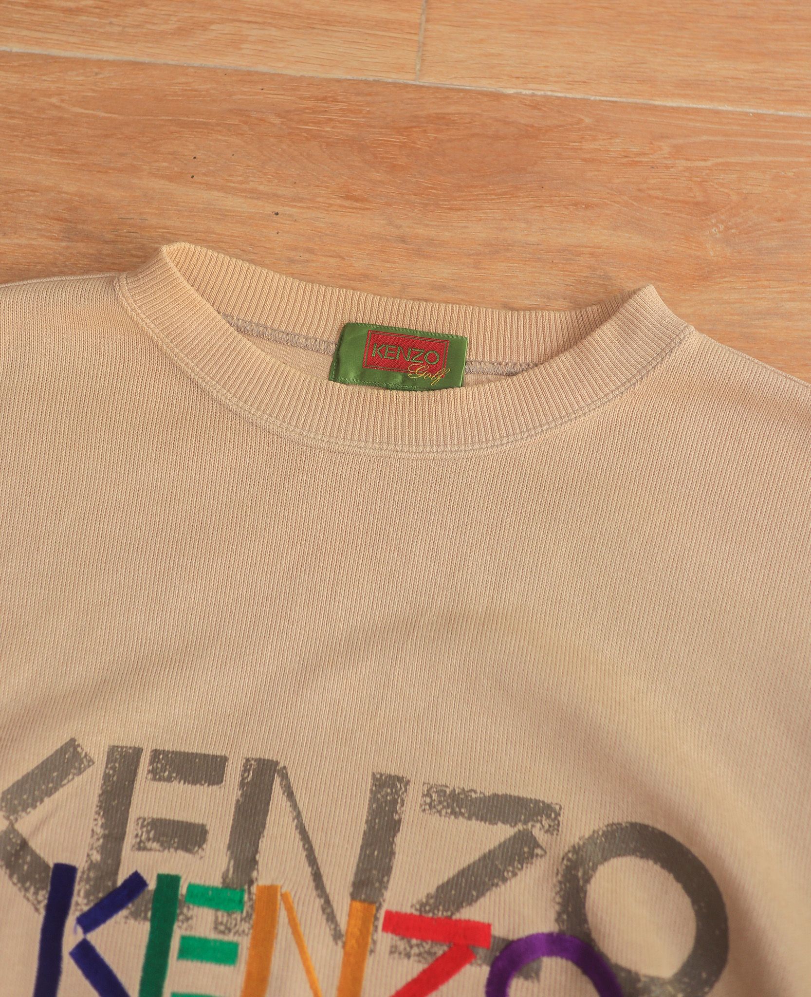  10.24.24 - VTG KNIT SWEATSHIRT - KENZO GOLF 