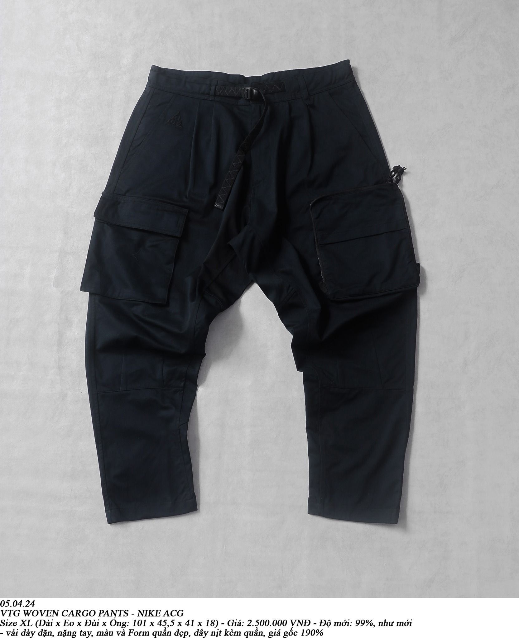  05.04.24 - VTG WOVEN CARGO PANTS - NIKE ACG 