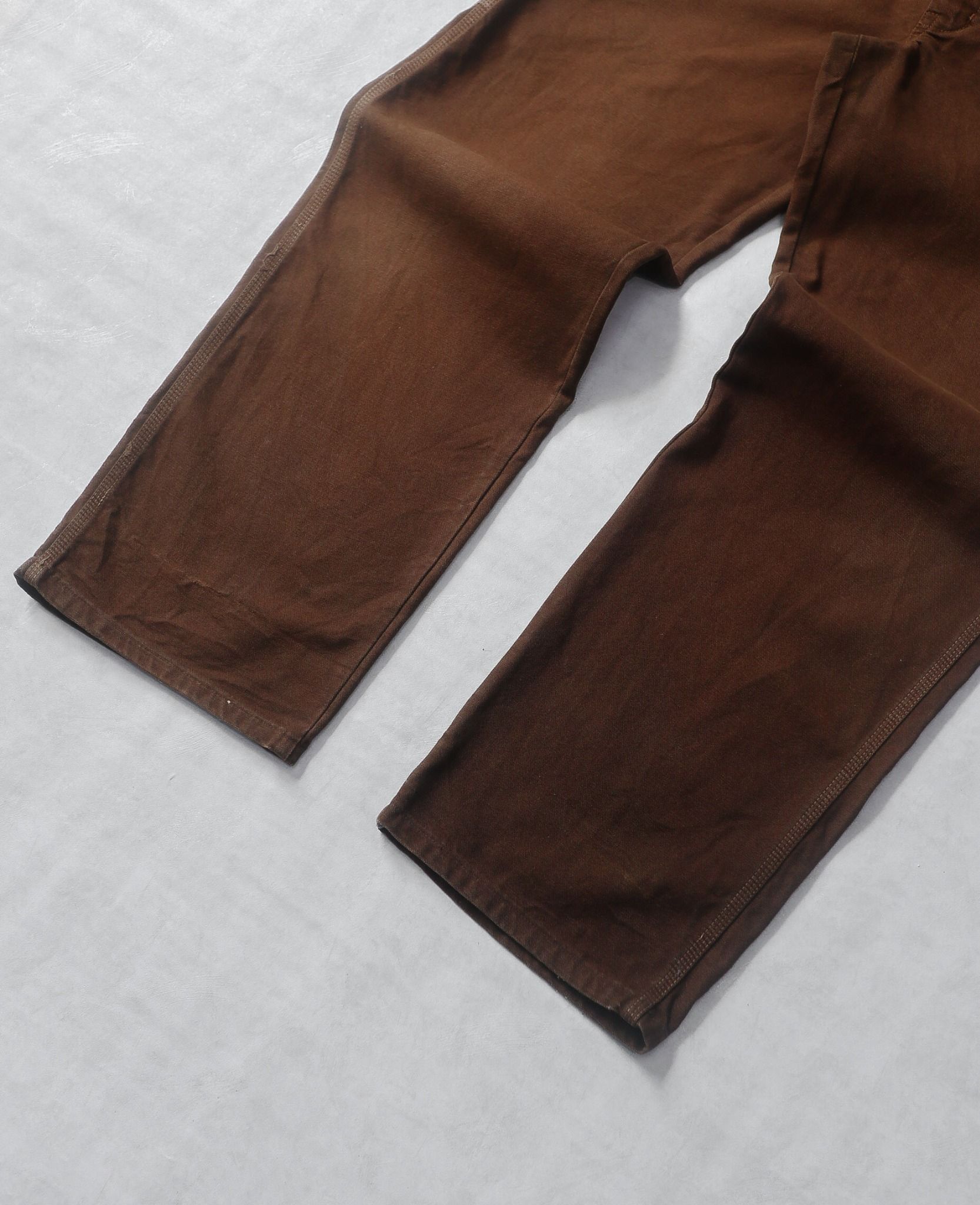  05.04.24 - VTG OVERALL CARPENTER DENIM PANTS - WORLD WORKERS 