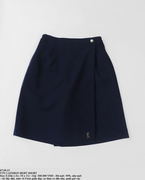  07.09.23 - VTG LAYERED SKIRT SHORT 