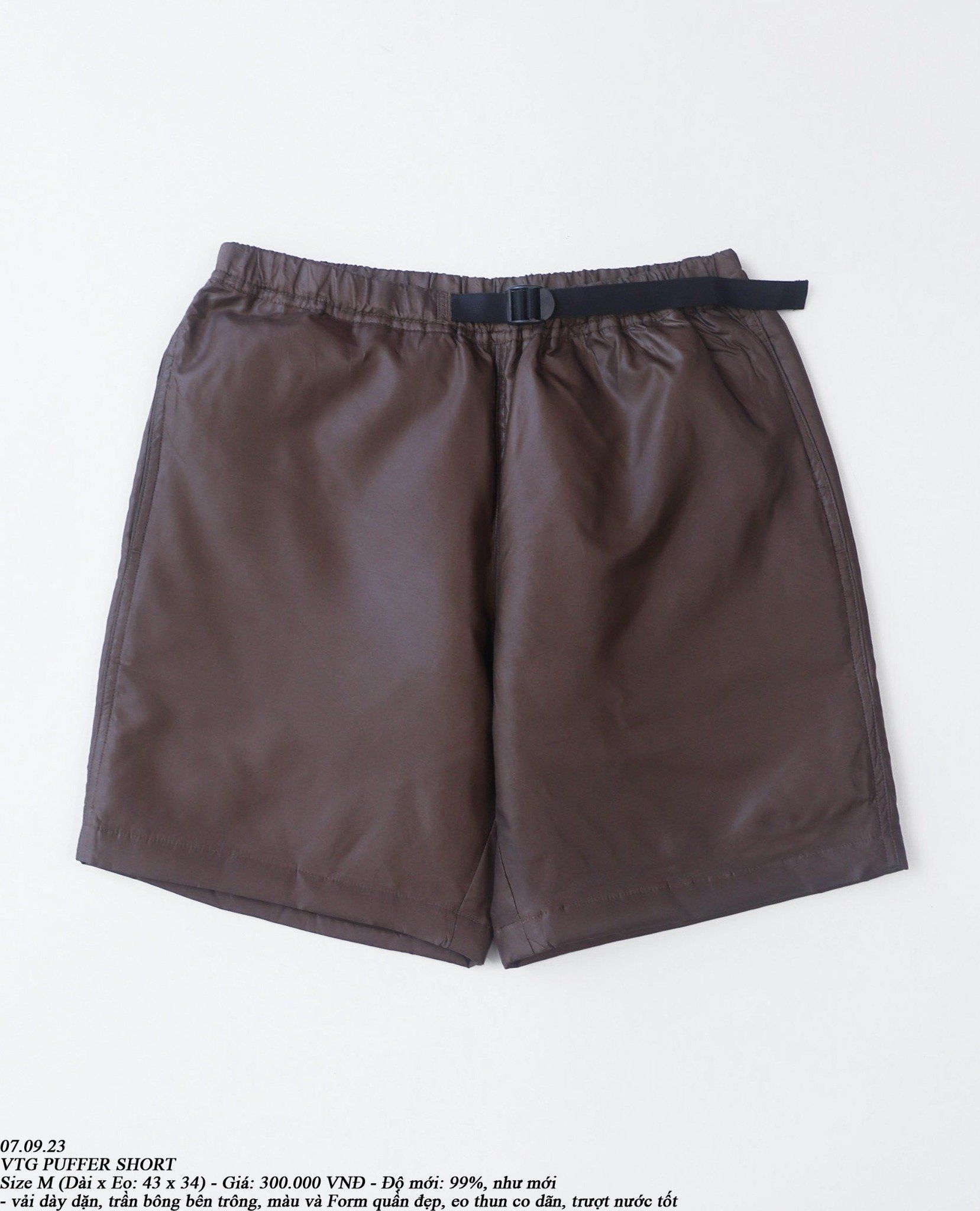  07.09.23 - VTG PUFFER SHORT 