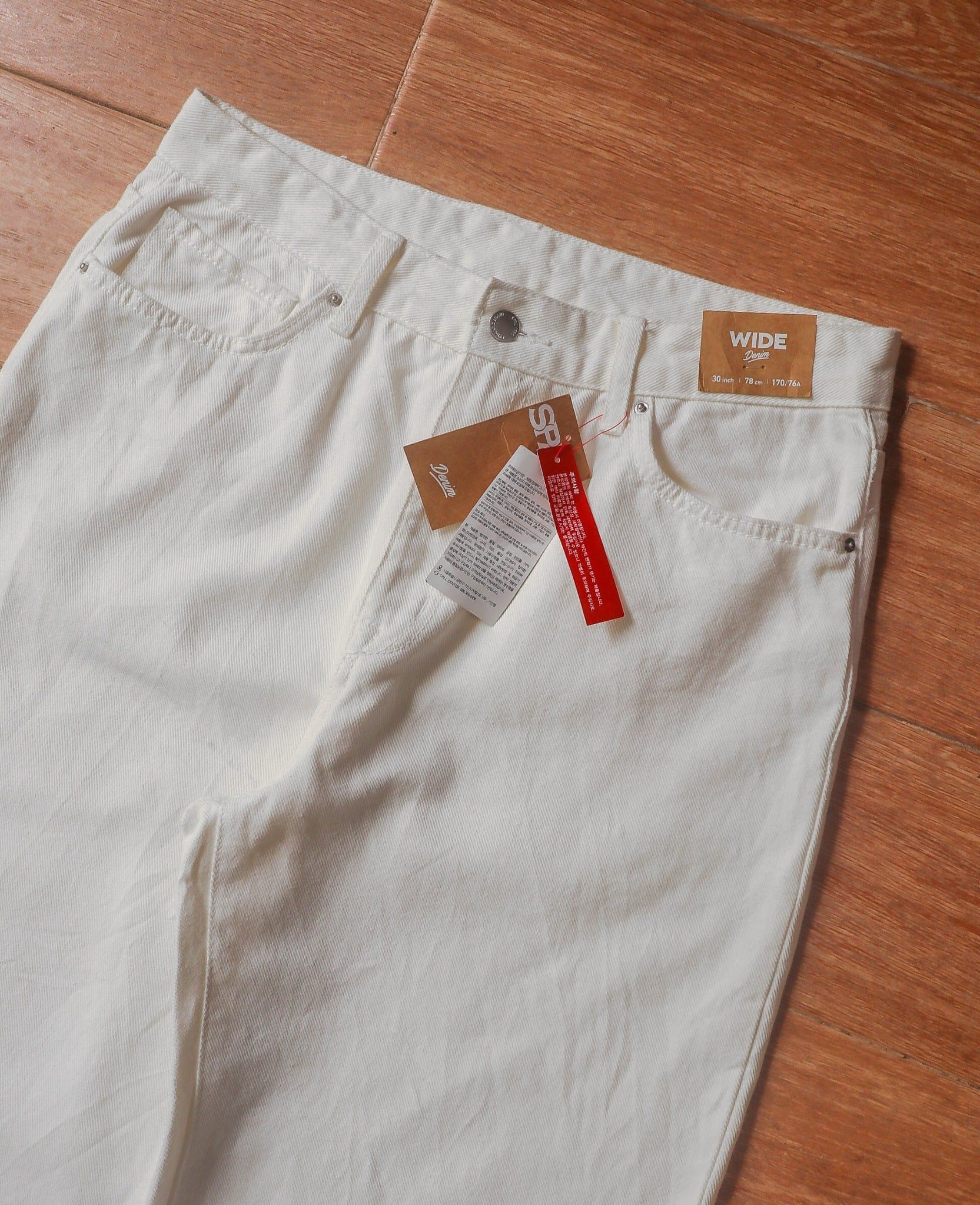  05.07.24 - VTG WIDE DENIM PANTS - SPAO 