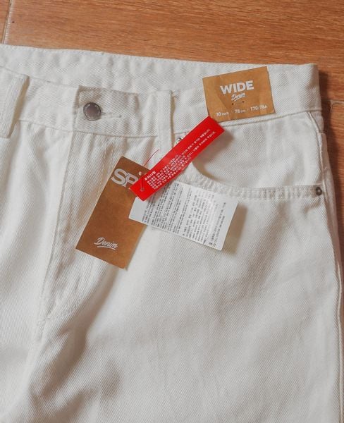  05.07.24 - VTG WIDE DENIM PANTS - SPAO 