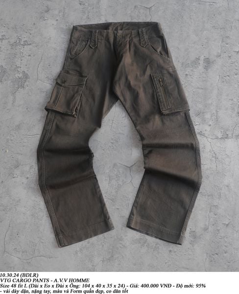  10.30.24 - VTG CARGO PANTS - A.V.V HOMME 