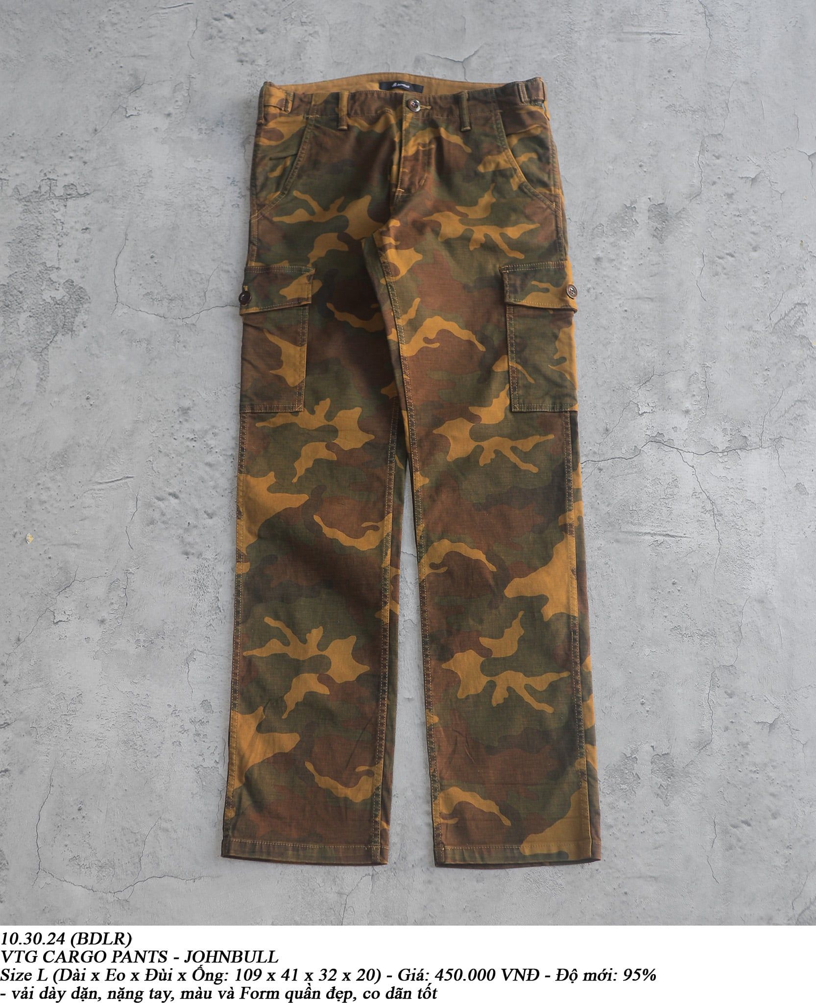  10.30.24 - VTG CARGO PANTS - JOHNBULL 