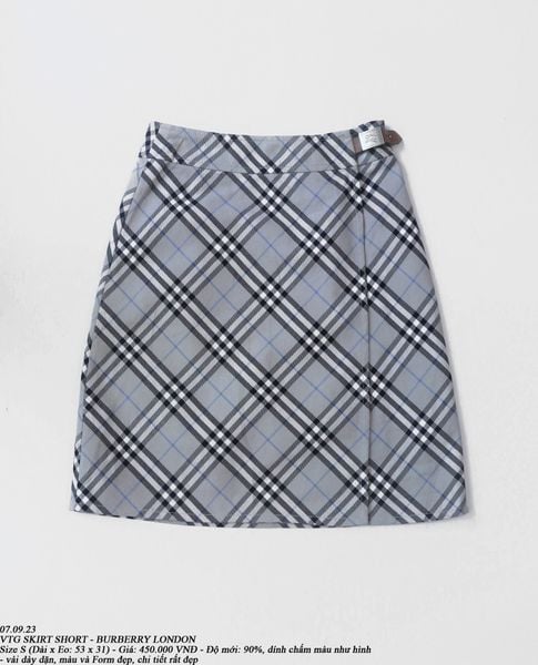  07.09.23 - VTG SKIRT SHORT - BURBERRY LONDON 