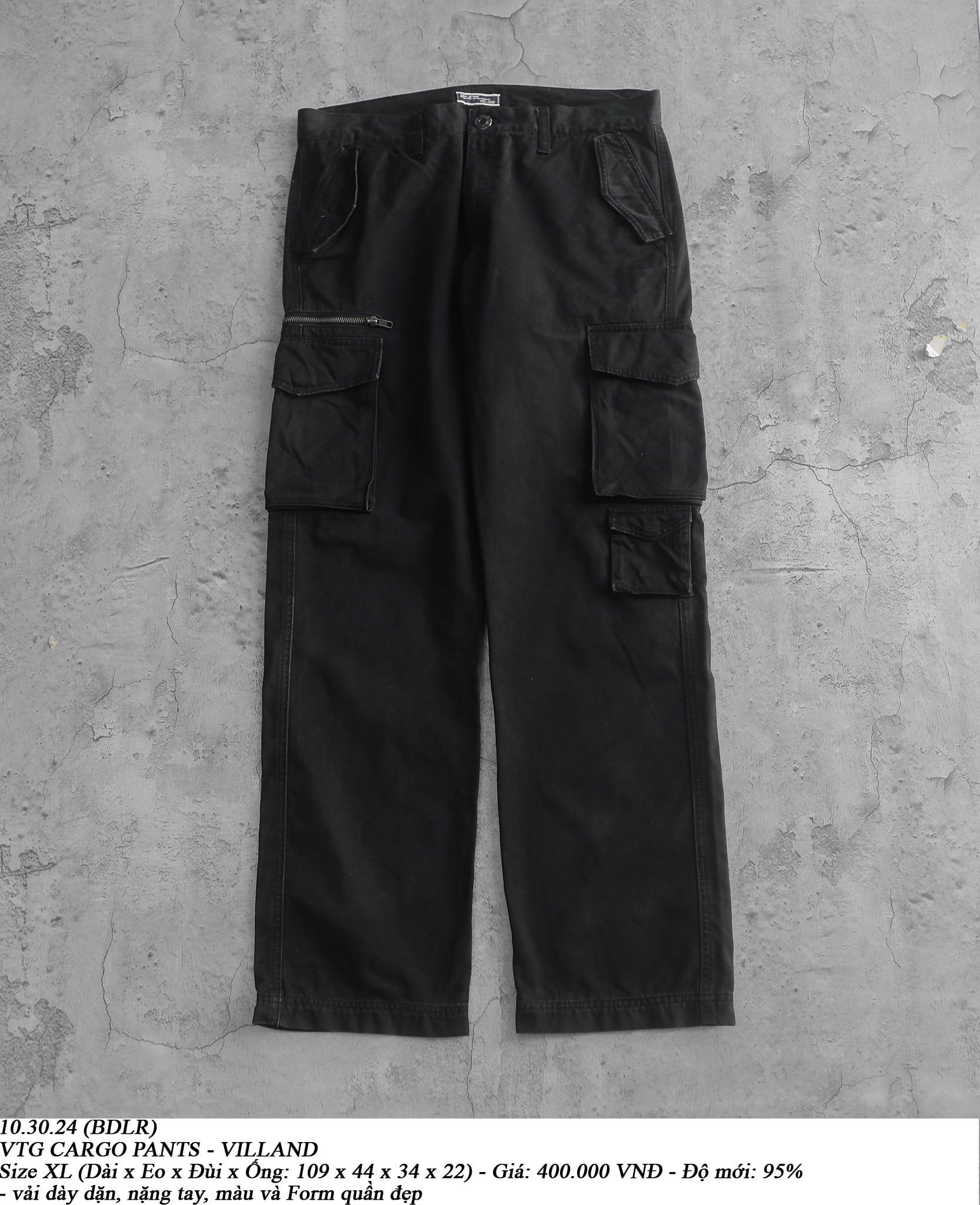  10.30.24 - VTG CARGO PANTS - VILLAND 