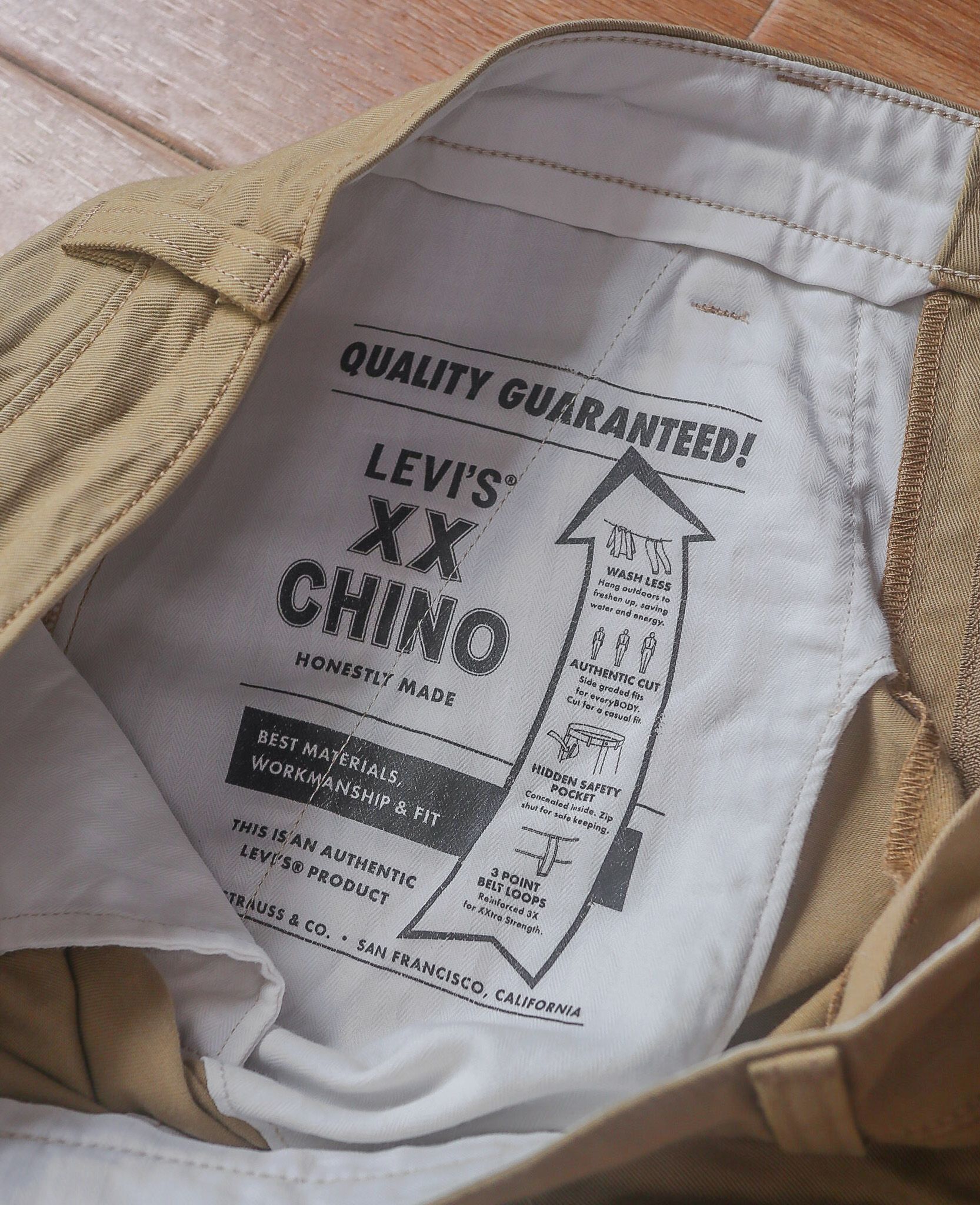  05.07.24 - VTG WIDE LEG CHINO PANTS - LEVI'S 