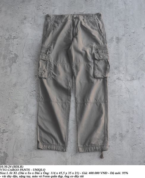  10.30.24 - VTG CARGO PANTS - UNIQLO 