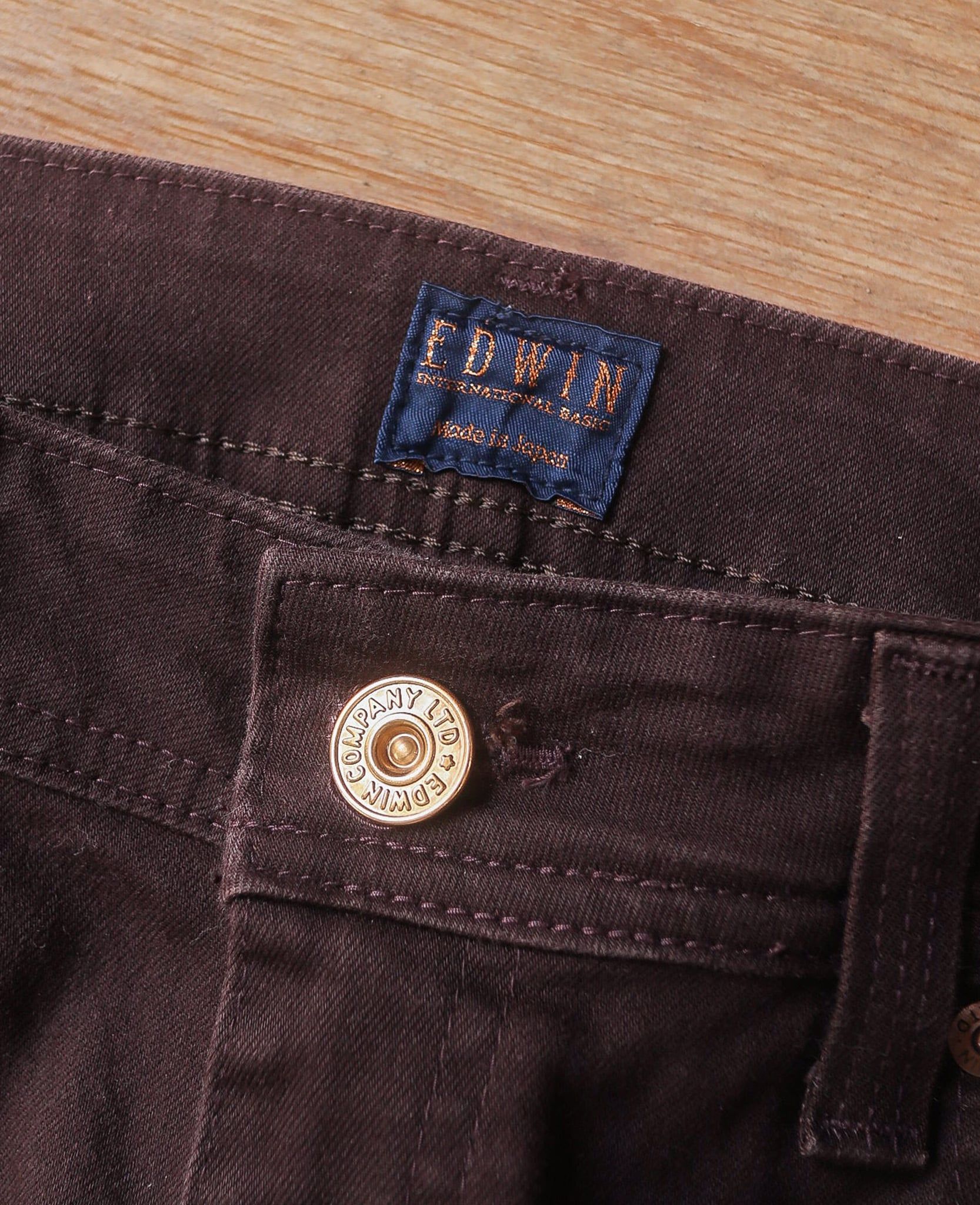  05.08.24 - VTG SLIM DENIM PANTS - EDWIN JAPAN 